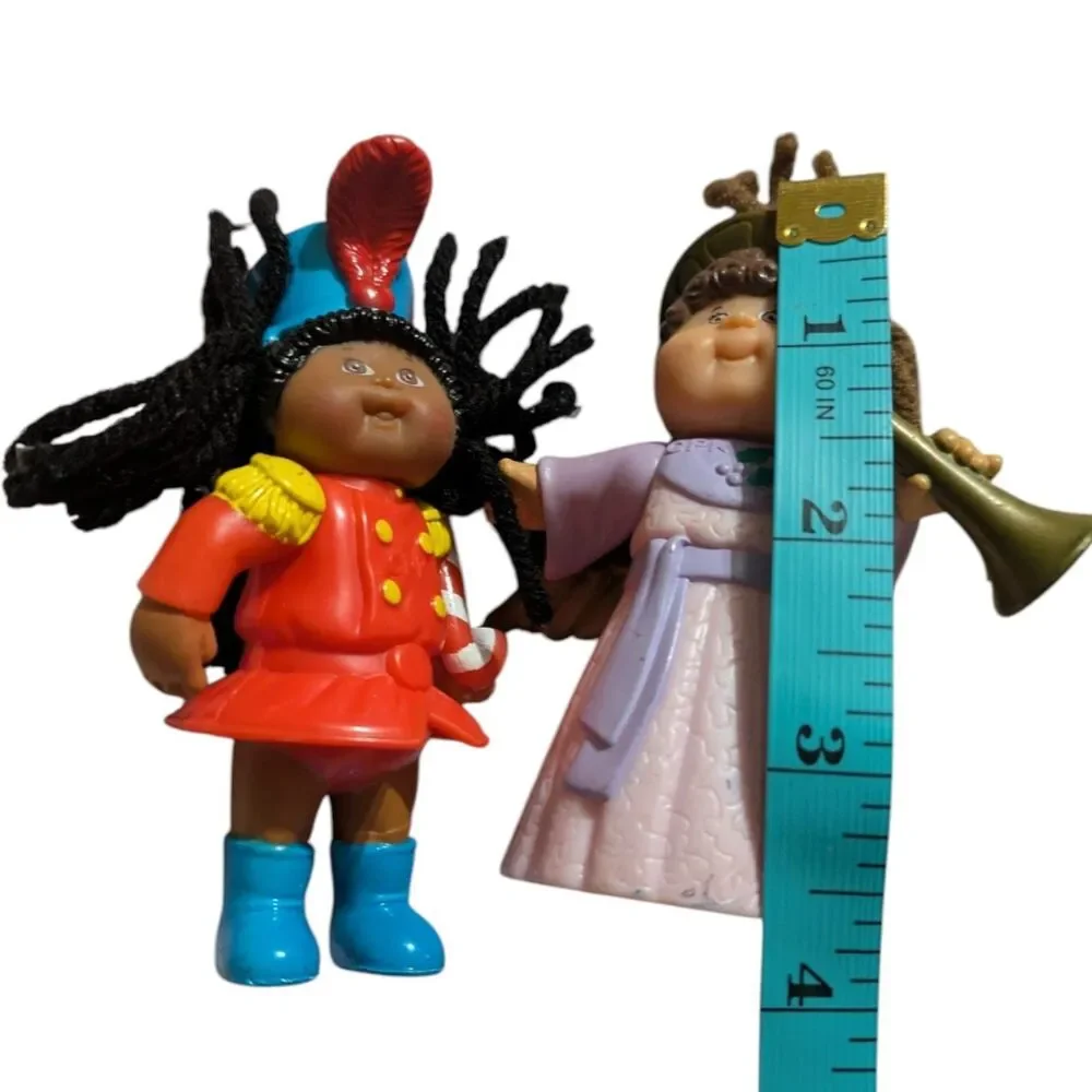 Vintage 1994 McDonald's Cabbage Patch Kids Christmas Figures Lot of 2